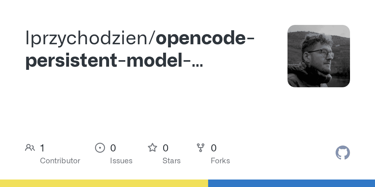 OpenCode Model Discovery preview